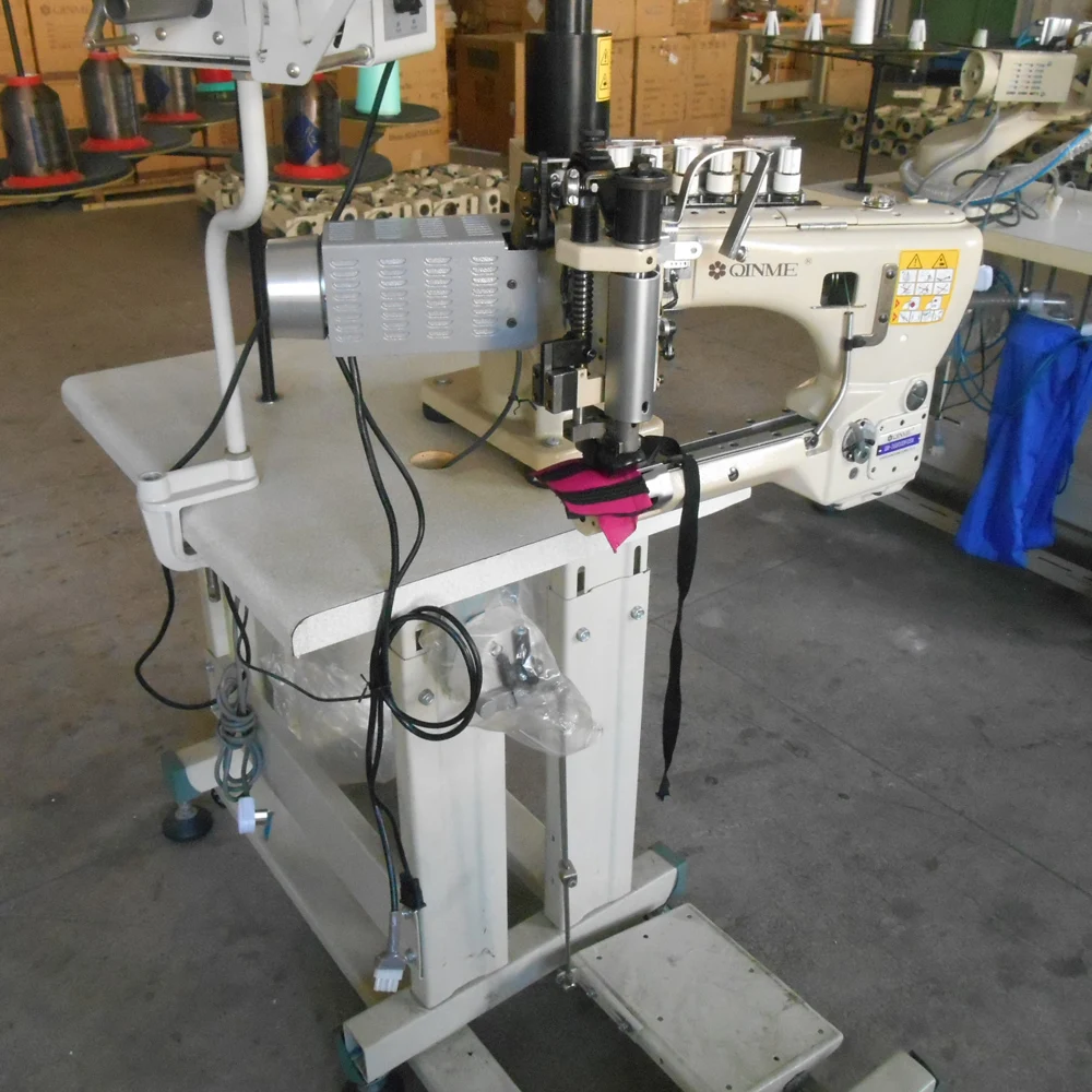 Qinme 36800 4 Needle 6 Thread Tape Feeder Sewing Machines Buy Heavy