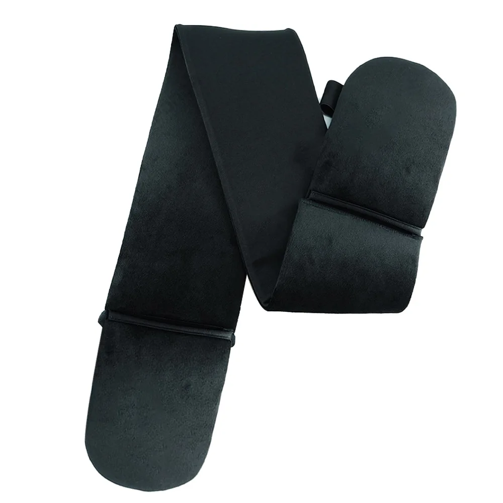 Hot Selling Microfiber Back Applicator Mitt Band Black Back Self Tanner