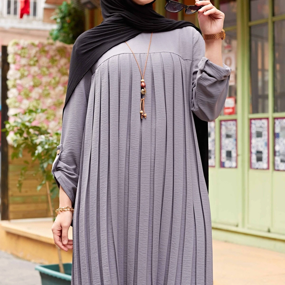 modern hijab bridesmaid dresses Modern Cooper Hijab Bridesmaid Dress 22130BKR