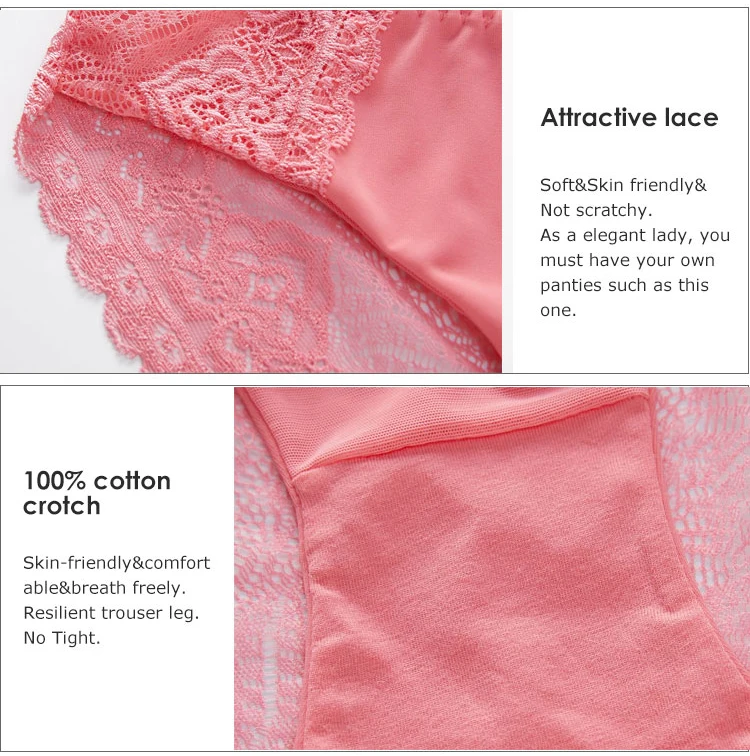 Factory Wholesale Fashionable Panties Low Waist Sexy Lace Transparent ...