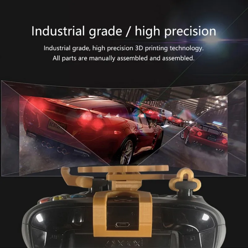 Hot Gaming Racing Gamepad 3d Mini Steering Wheel Add On For Xbox One S