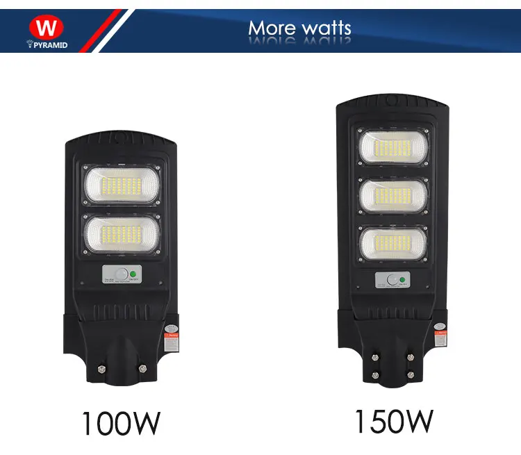 High lumen waterproof IP65 outdoor 50w led solar street light with high quality