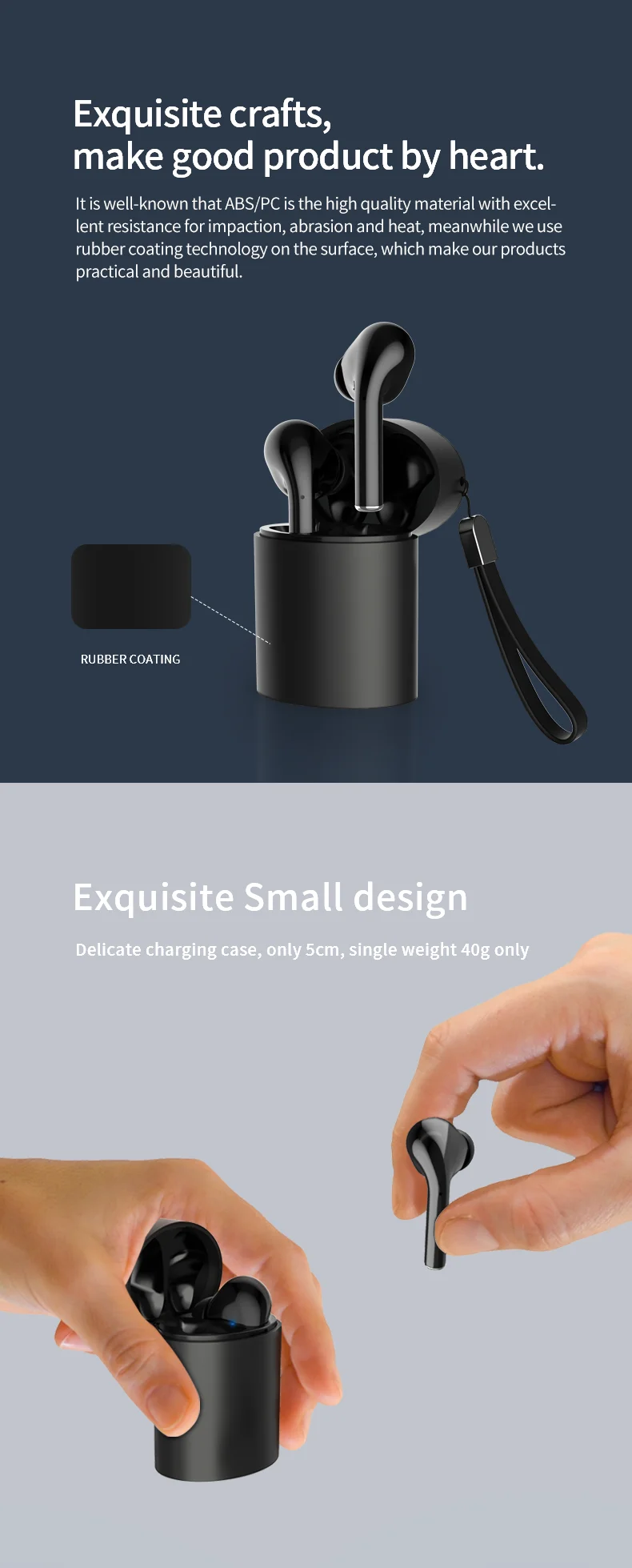 2019 mini TWS stereo Hands Free Wireless Headphone Bluetooth Microphone Headset