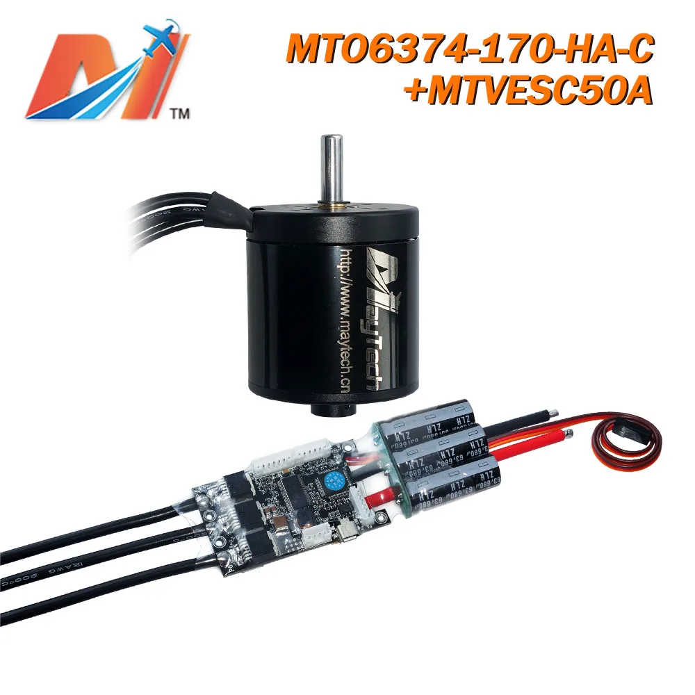Maytech 6374 Brushless Outrunner Motor And 50a Electric Motor