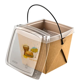 paper lunch boxes with handles