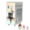 Low power consumption street ice cream vending cart automatic soft ice cream machine price