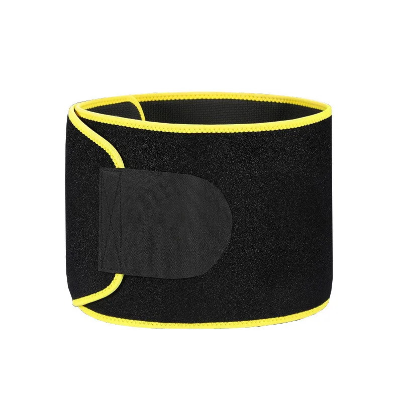

Men and Woman Sauna Sweat Slimmer Belt Neoprene waist belts weight loss trainer light weight waist trainer male and female, Black,green,yellow,rose red,lake blue