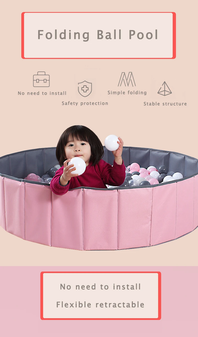 Indoor Baby Toy&furniture Kids Swimming Pool with Balls factory