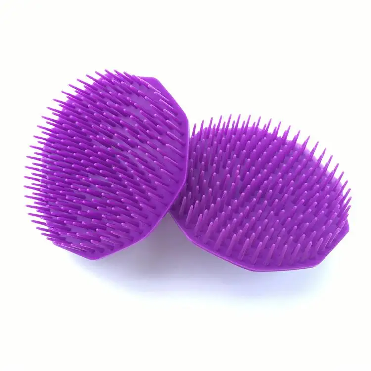 Popular Finger Handle Round Wash Scalp Shampoo Hair Brush - Buy Hair ...