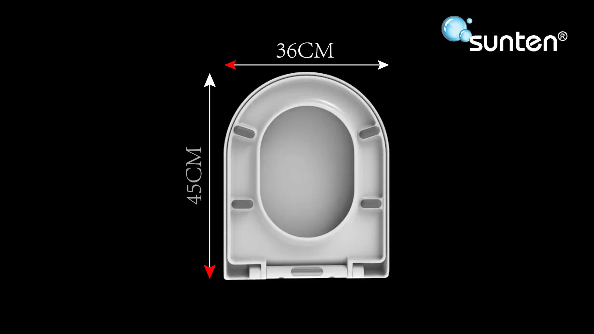 European Standard Customized Color And Size D Shape Toilet Seat - Buy D