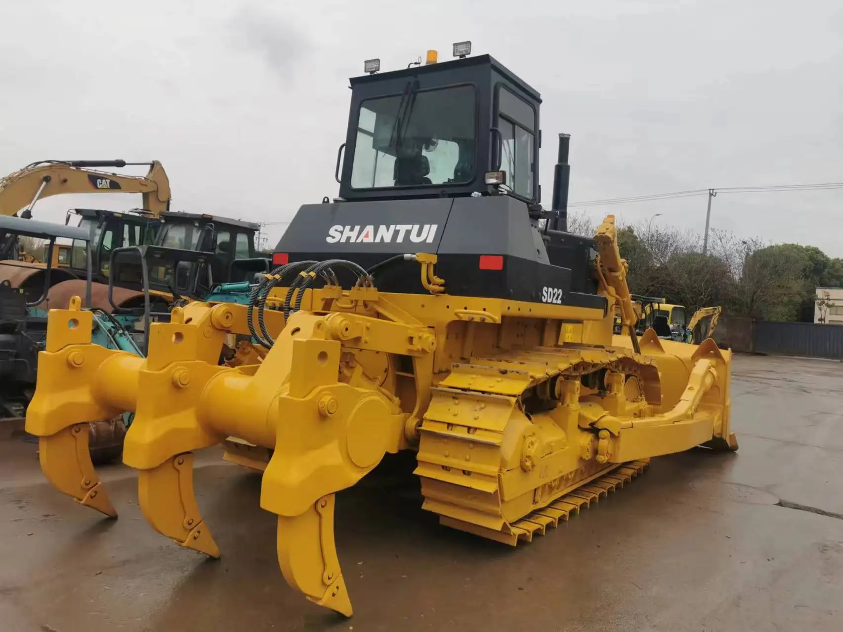 Excellent Condition Shantui Sd22 Used Bulldozers 2023 Year Original ...