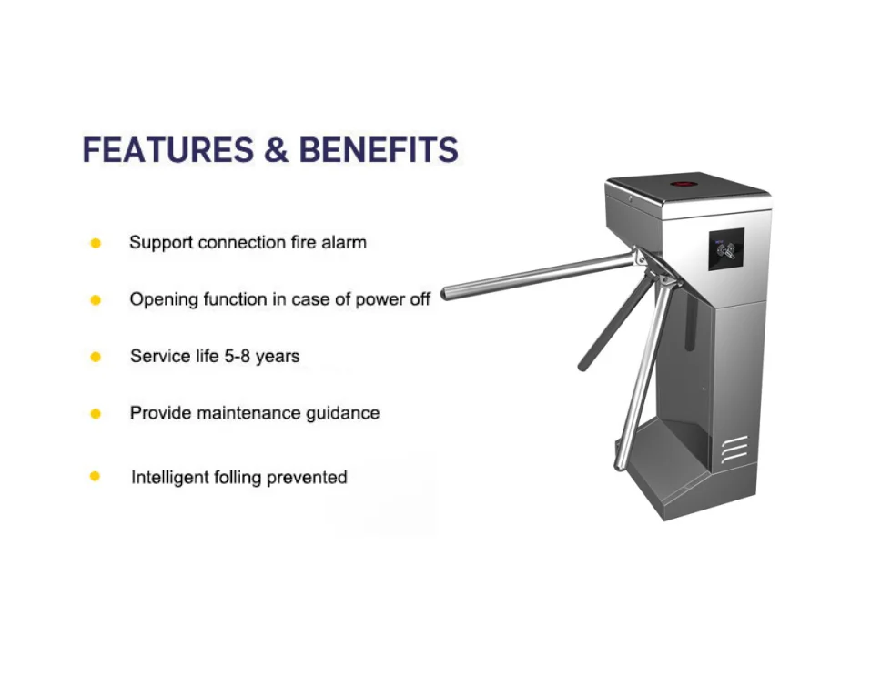 Ant Vertical Electronic Stadium Tripod Turnstile Model Speed Square