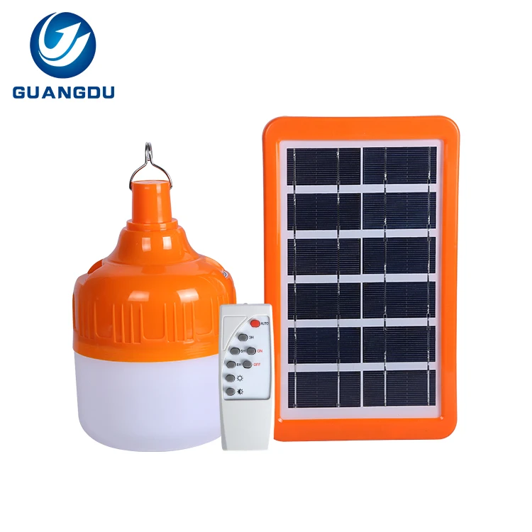 New style cheap waterproof ip65 outdoor 50watt 80watt led solar bulb lamp