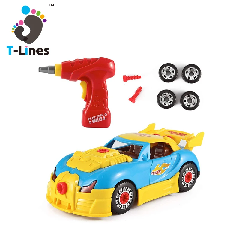 take apart toys with drill