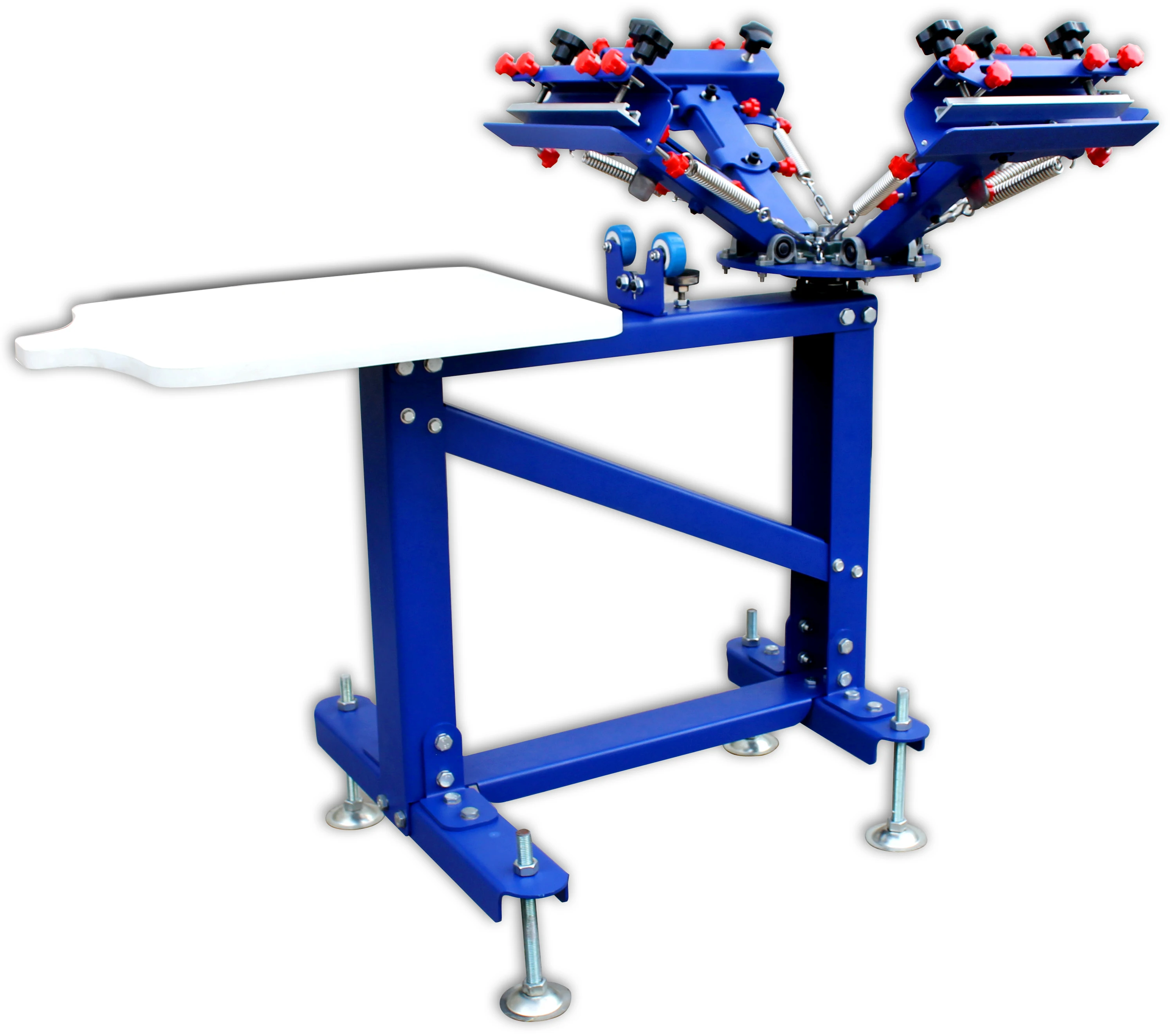 4-color-1-station-table-top-rotary-silk-screen-printing-machine-buy