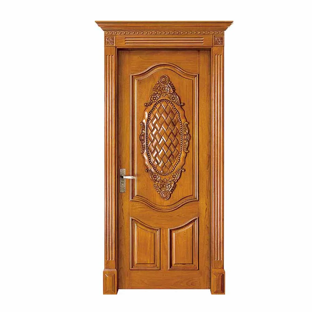 Western Style Fashion  Door High Quality Wooden Room Door
