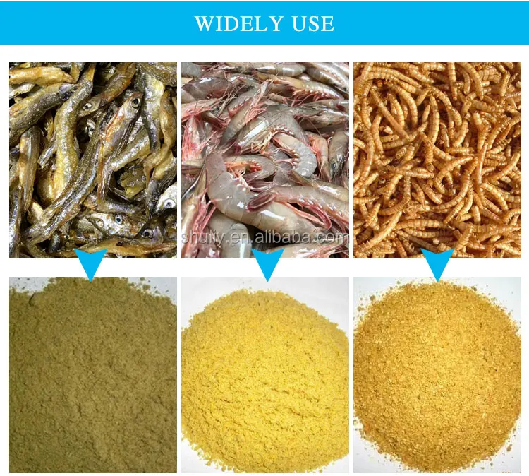 china fish meal powder production line fish feed processing machine