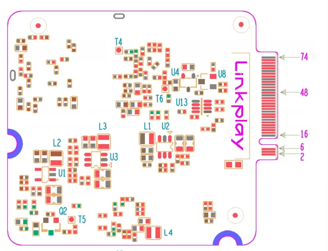 Linkplay A98 Mini Audio DSP Player Module - OEM Acceptable Bluetooth ...