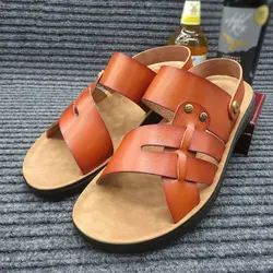 Buckles De Sandalias Geser Leather Sandals Playa Men