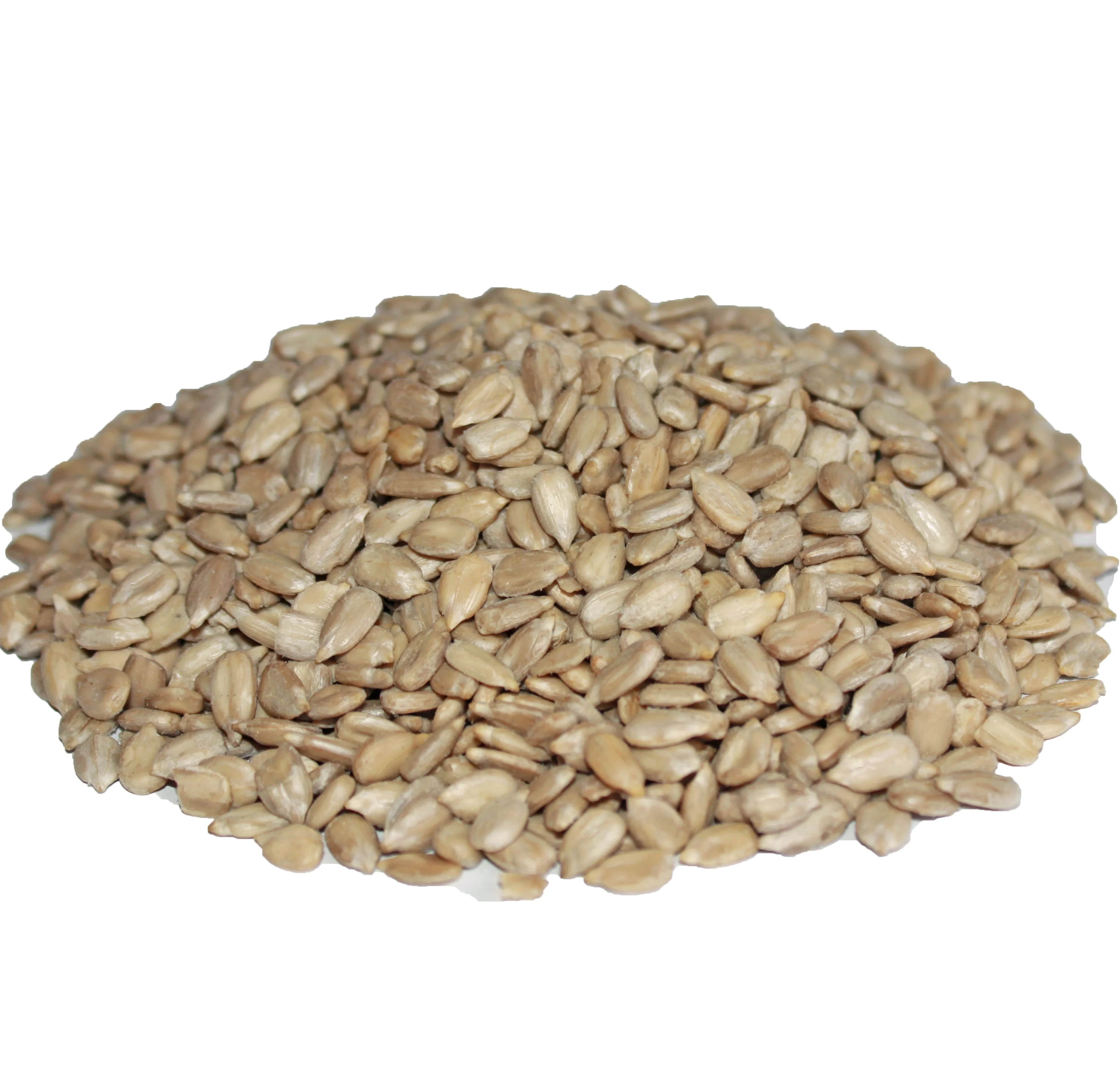 有机天然葵花仁面包店和糖果去皮和新鲜向日葵种子内核