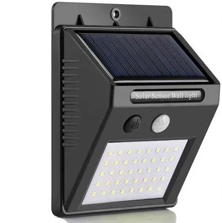 Best Sell 40LED 4W Security Lamps Outside Solar Waterproof Wall Light For House Front Door