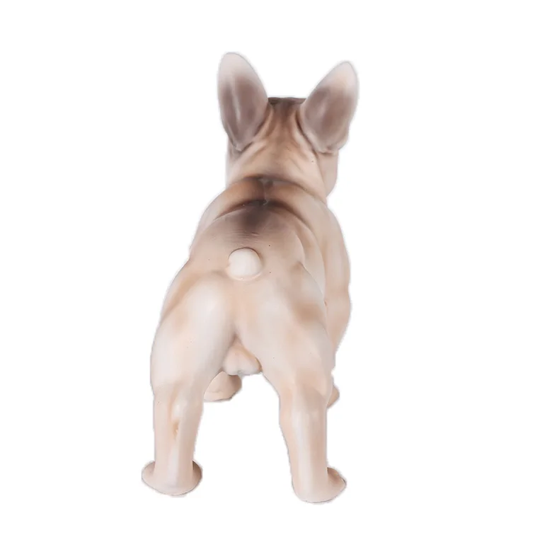 Animal Figurine Sculpture Resin Custom French Bulldog Polyresin Figure