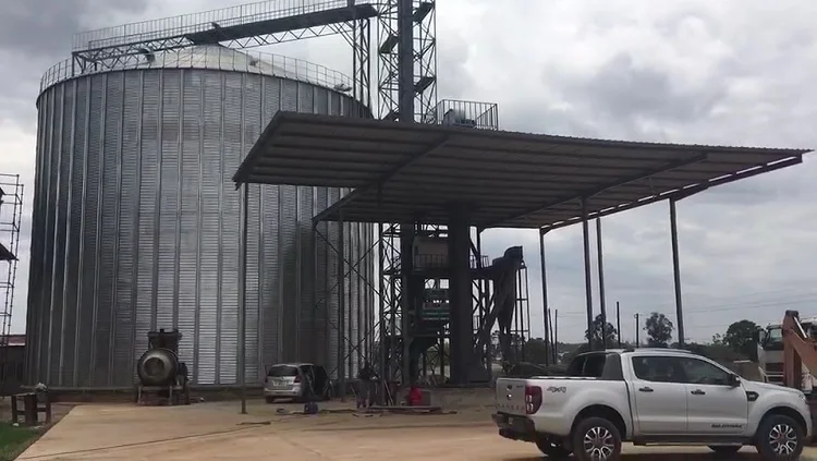 Zambia Breakfast Roller Meal Mill Factory Price 240T Maize Flour Milling Plant