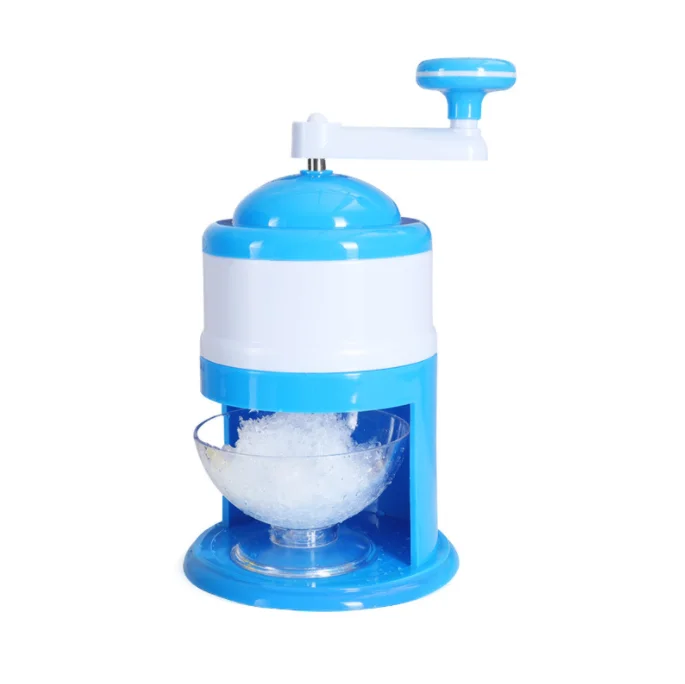 Hand Ice Shaver And Snow Cone Machine Premium Portable With Free Ice