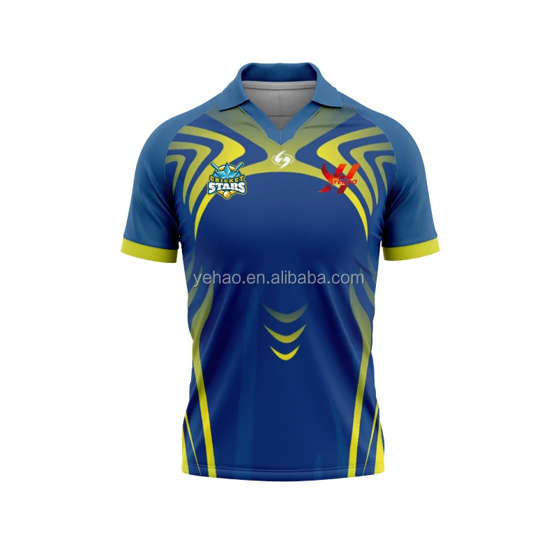 Aqua Tile Customized Cricket Team Jersey Design  Customized Cricket Jerseys  Online India - TheSportStuff