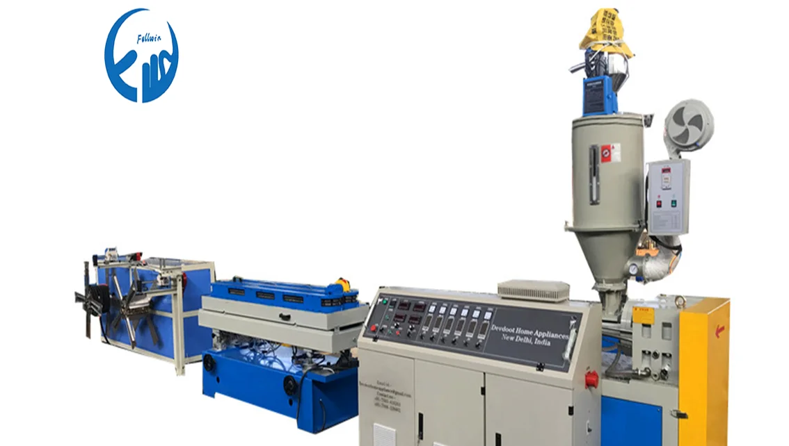 Electric Flexible Corrugated Conduit Extrusion Line Pe Pp Pvc Plastic