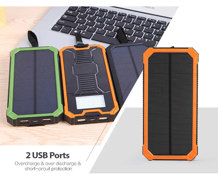 waterproof high quality power banks solar powerbank 10000mah - ANKUX.COM