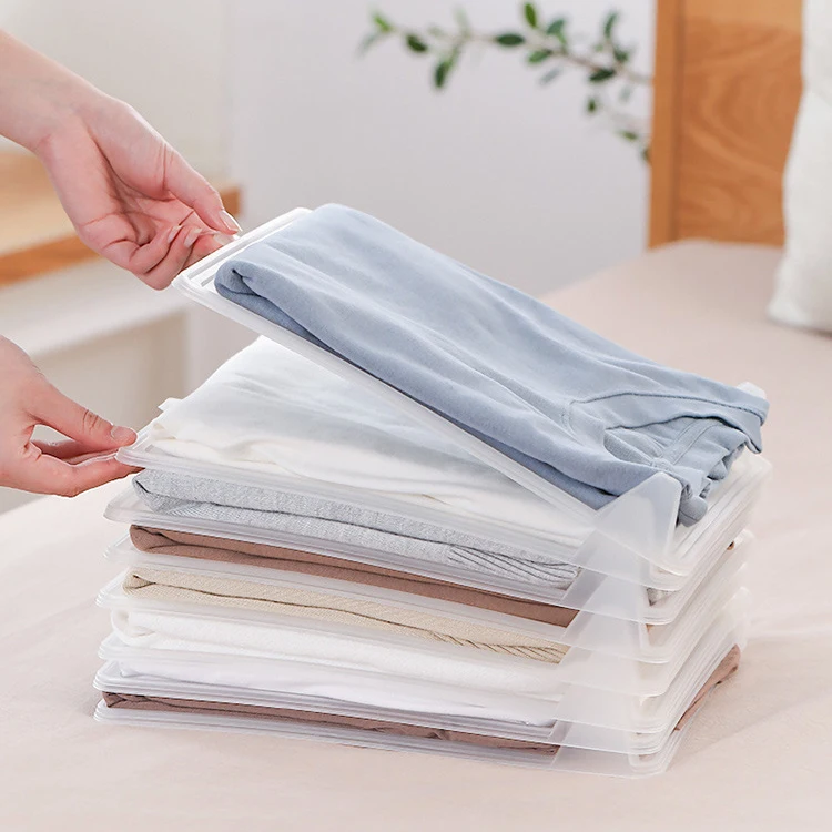 Creative Clothes Folding Board T Shirt Laundry Garment Organizer Wardrobe Supply 