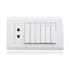 DELIXI Low power consumption Super Brightness light switch socket