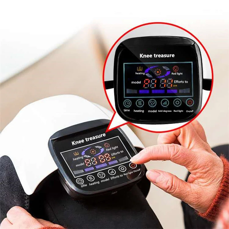 Knee Massager With Red Light Therapy Air Pressure For Knee Elbow