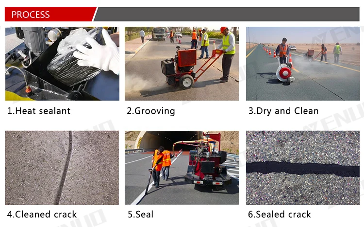 Crack Joint Sealing Filler Filling Repair Seal Sealant Sealer Machine Equipment Melter Applicator Portable Asphalt  Bitumen
