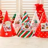 Paper Christmas Hat Santa Elk Ornament Holiday party decor
