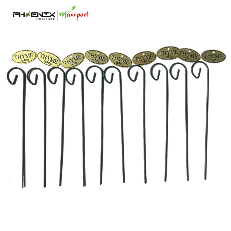 Metal Plant Labels Garden Markers Long Lasting Tags Greenhouse Flower