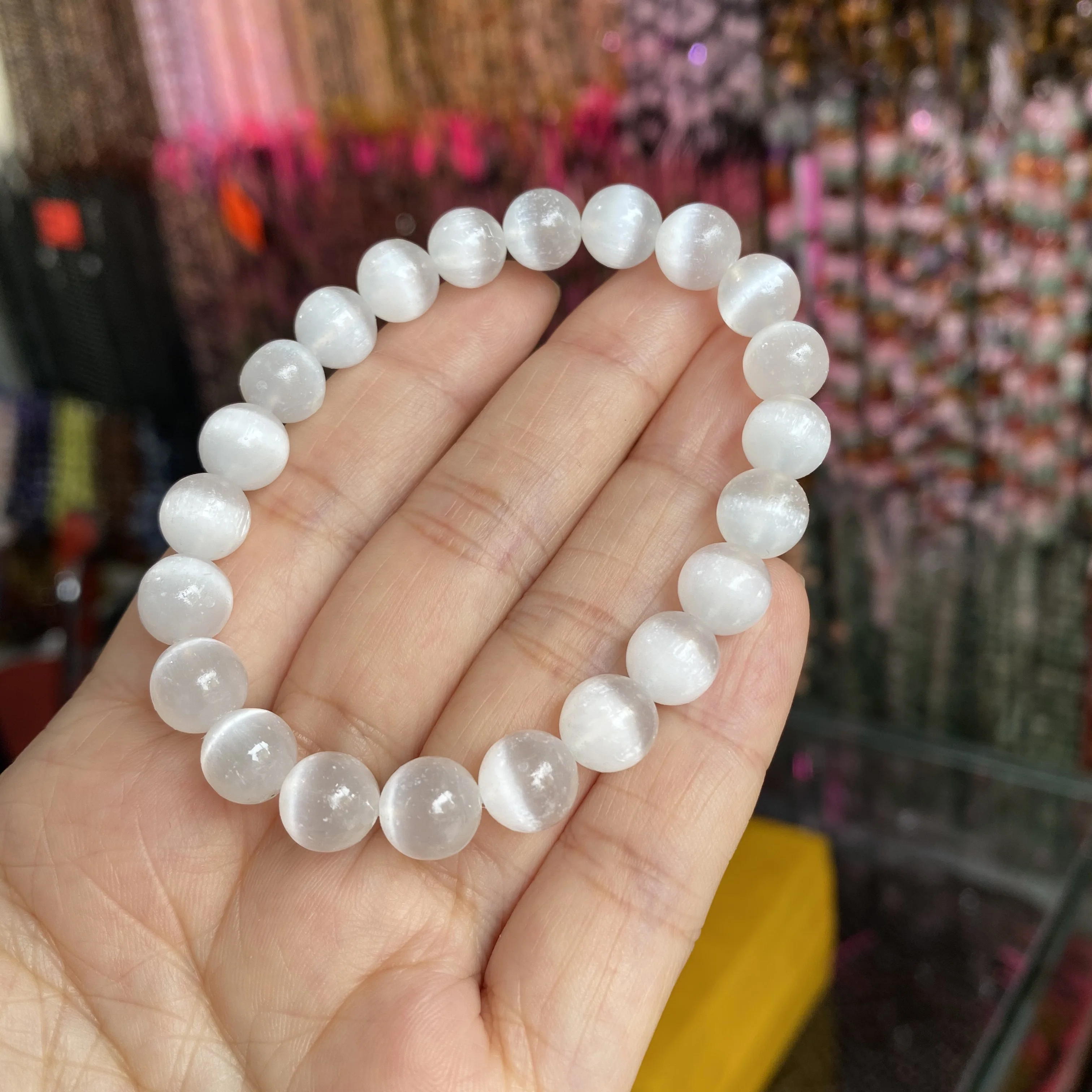 2020 New Batch Selenite Crystal White Moonstone Classic Natural Stone ...