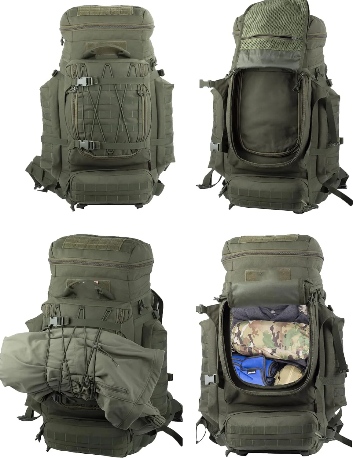 Custom Large Internal Frame Mountaineering Backpack Rucksack For