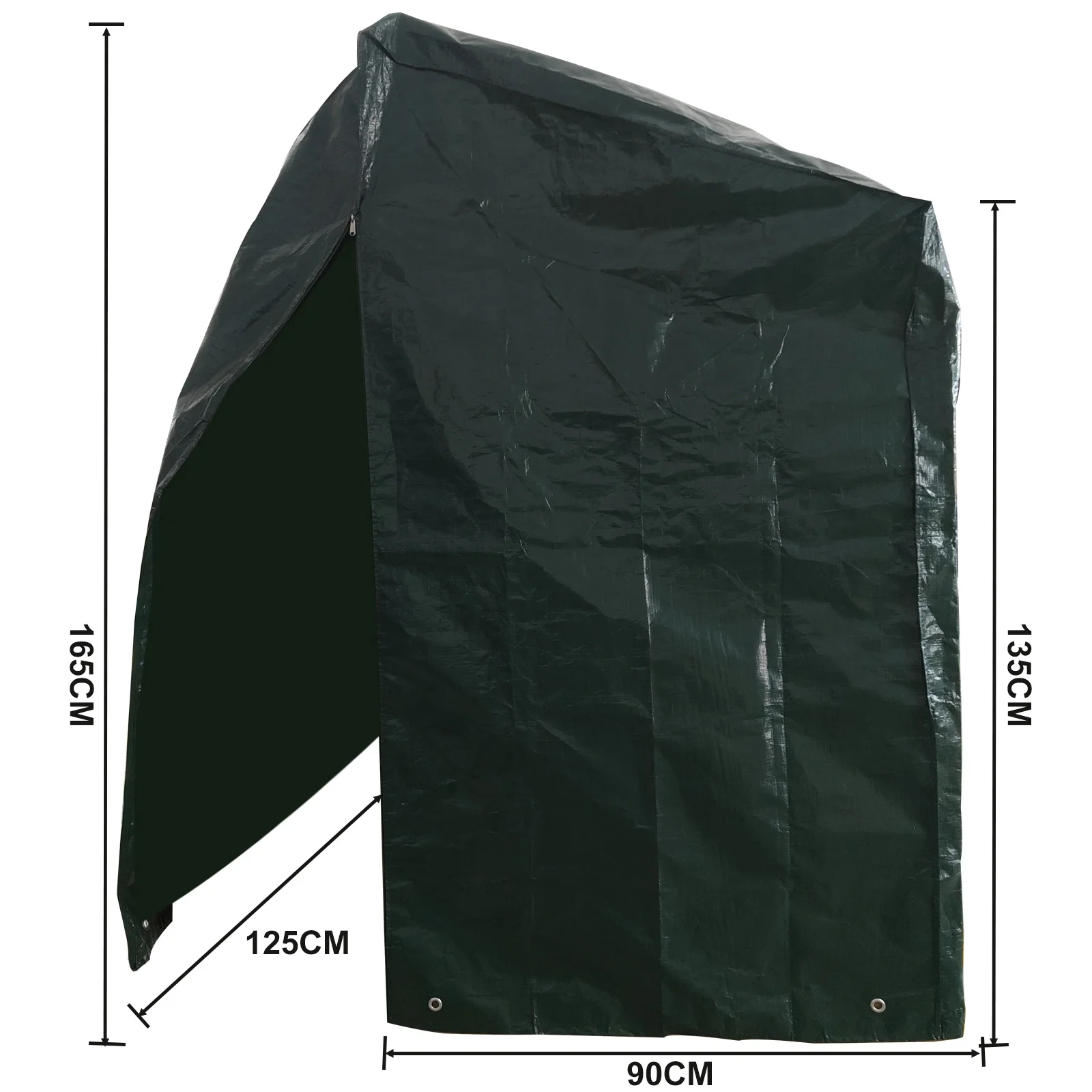 125x90x165/135cm Waterproof Garden Furniture Pe Beach Chair Cover Buy