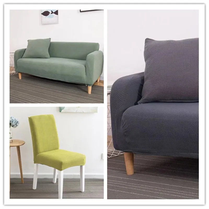 factory supply Knitted weft spandex stripe plaid stretch polar fleece for sofa cover