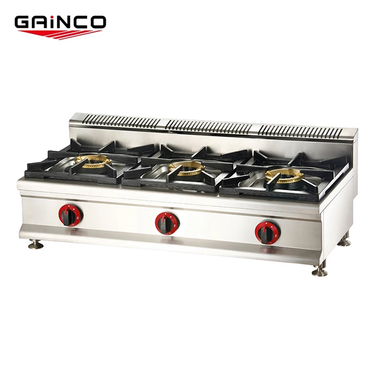 Industrial Hotel Best Italian Design Double Burner 5kw Gas Cooker