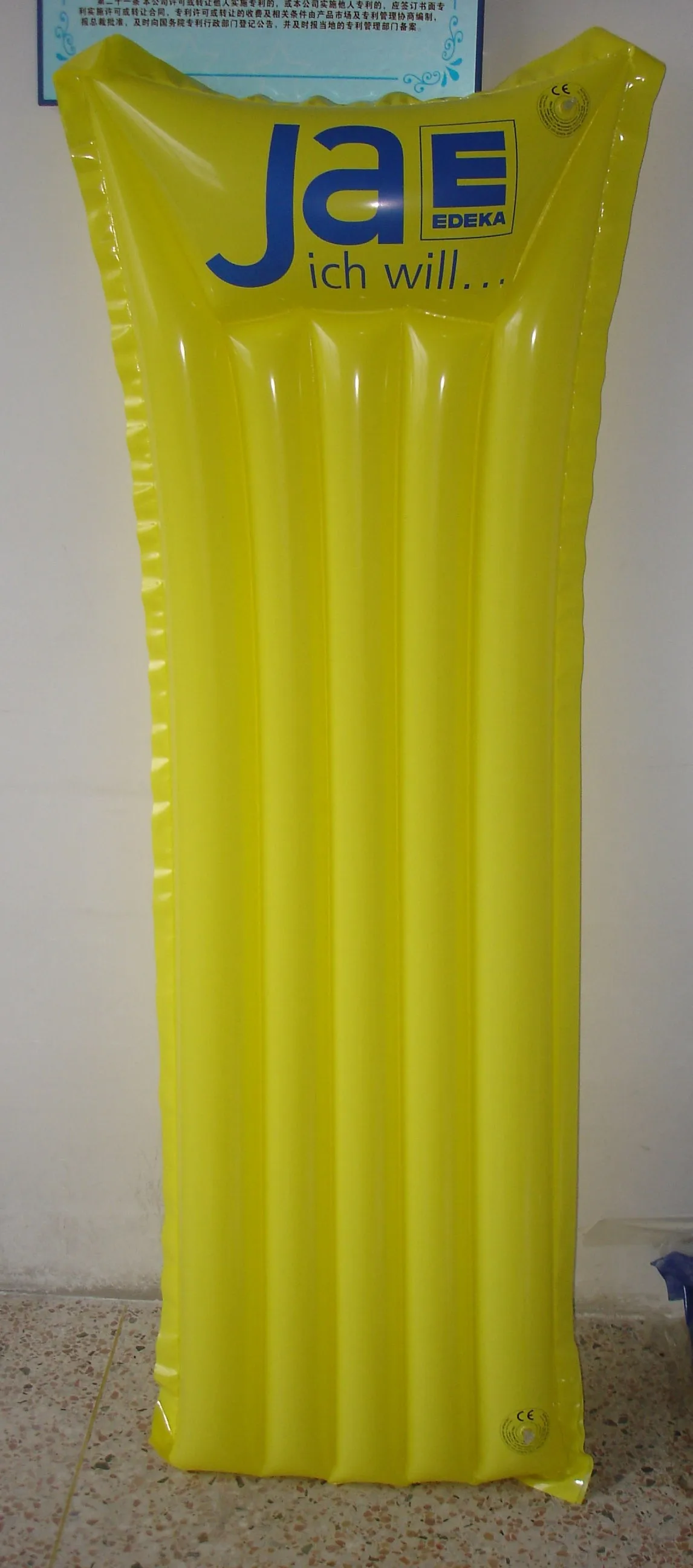 Inflatable Adult Lilo Mattress Pool/beach/lake Water Mat Floating