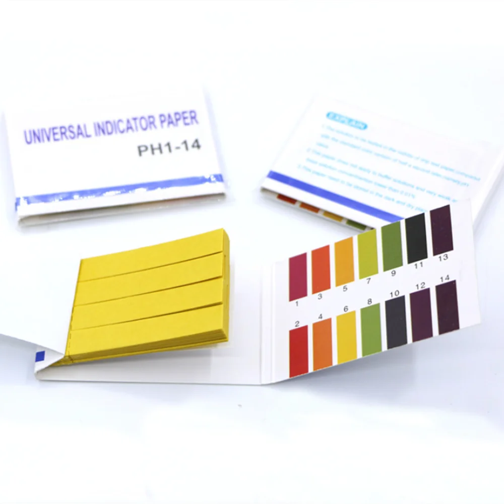 80 Strips Ph Test Paper,Ph Meter Test Strip Papers Full Range 1-14 ...