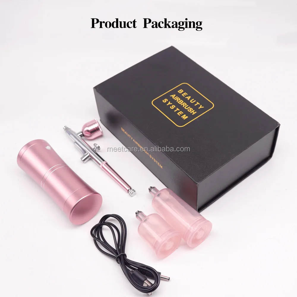 Nozzle Dual Action Airbrush Kit Air Brush Paint Spray Gun For Nail Art