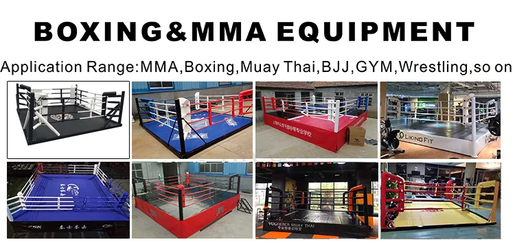 customized size floor boxing ring wrestling ring de boxeo