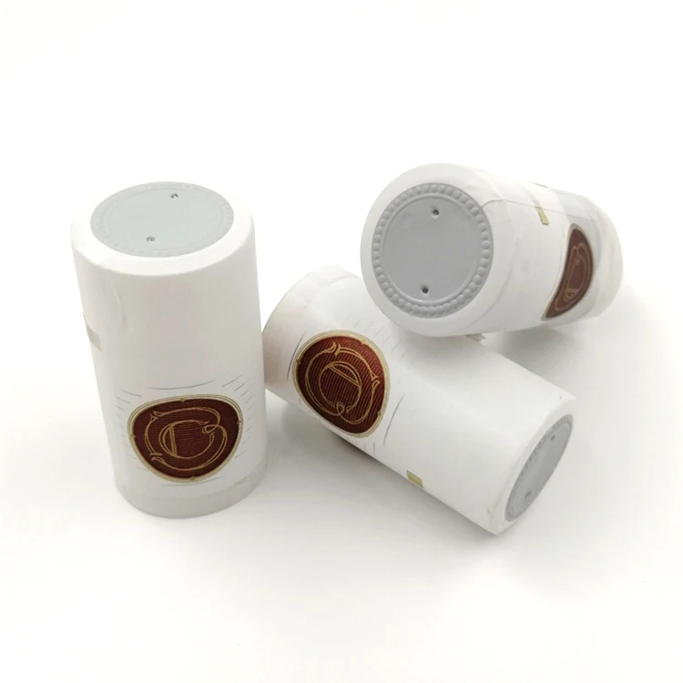 Custom Pvc Petg Clear Neck Shrink Bands Sleeve Cap Shrink Wrap Heat