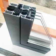 Austr&aacute;lia padr&atilde;o de vidro duplo janelas de alum&iacute;nio janela de vidro preto