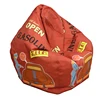 100% waterproof beach polyester custom printed bean bags cover without beans