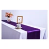 Party Purple Table Runner Decoration, Beautiful Satin Table Runner Home/